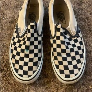Old school checkered vans